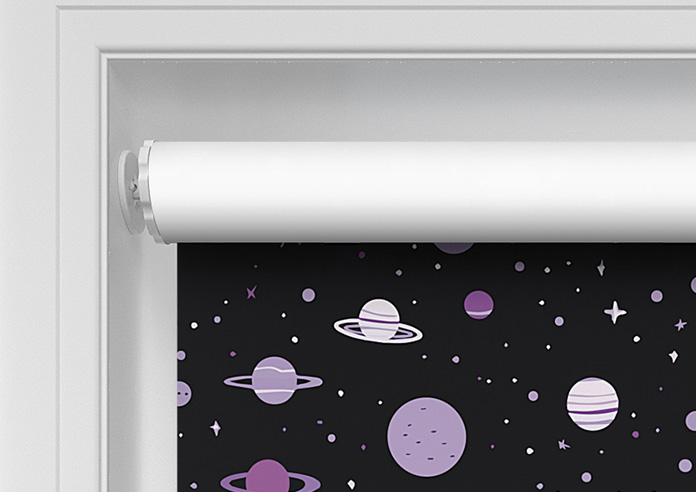 Space Explorer, Galactic Grape - Twist&Fit Roller Blind - Image 9